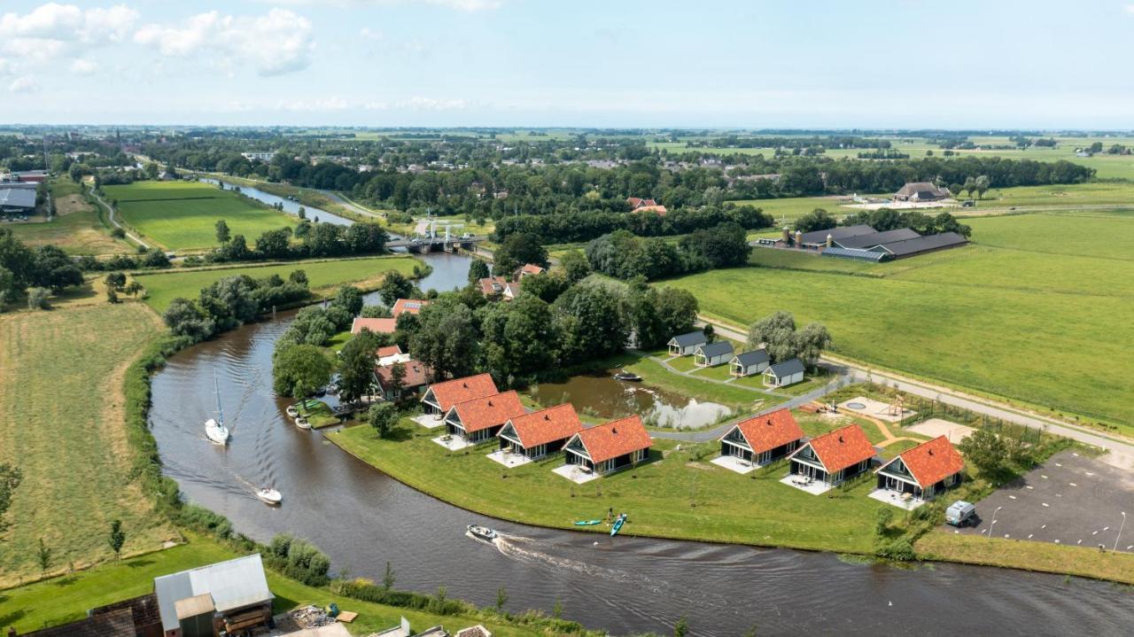 Pod Huisje Met Hottub Dokkum Eksteriør bilde