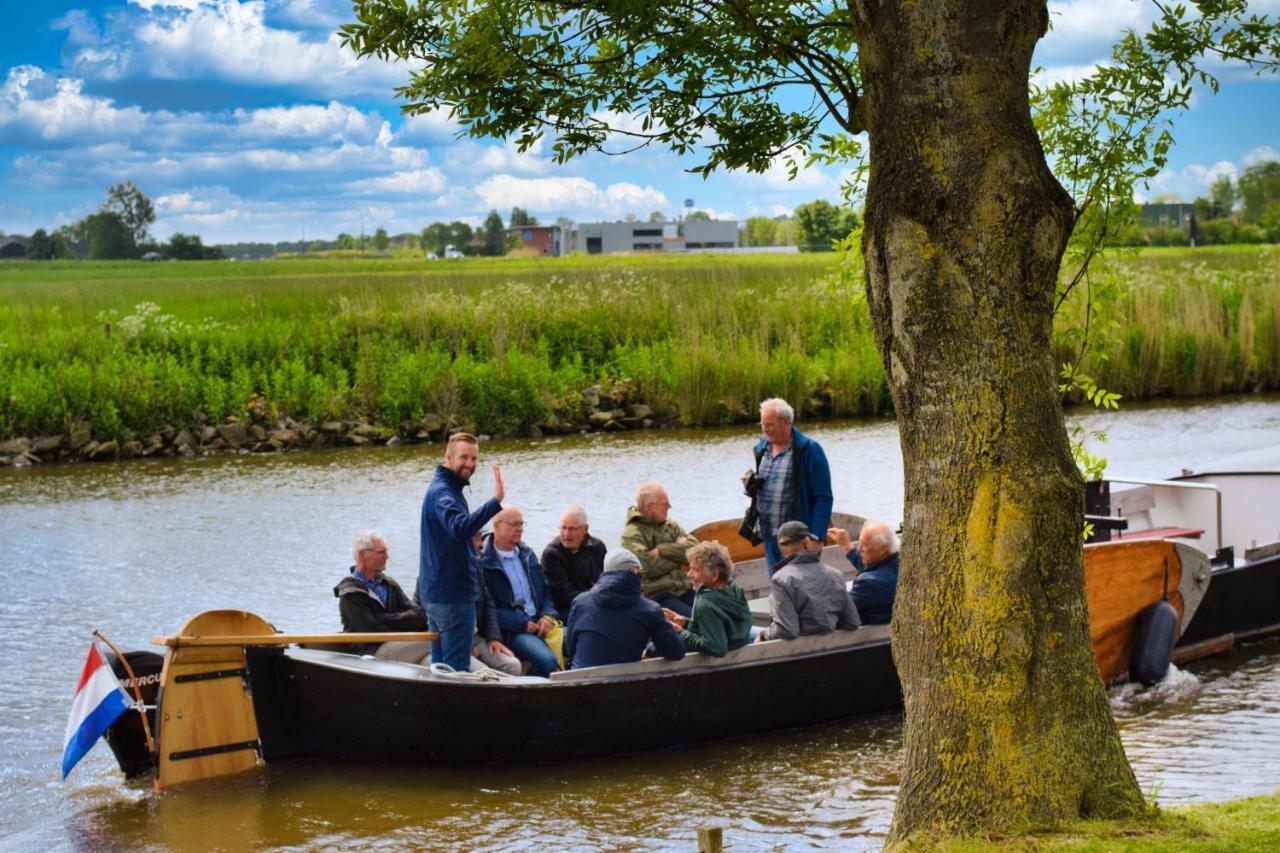 Pod Huisje Met Hottub Dokkum Eksteriør bilde