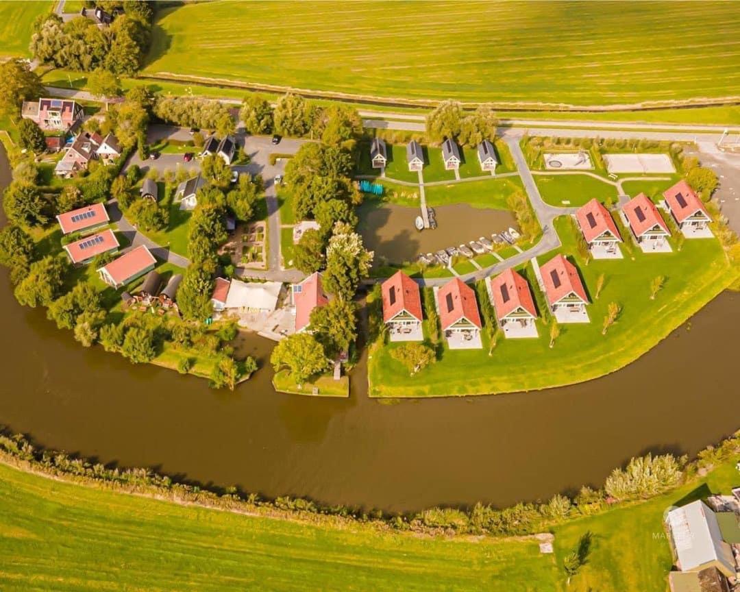 Pod Huisje Met Hottub Dokkum Eksteriør bilde